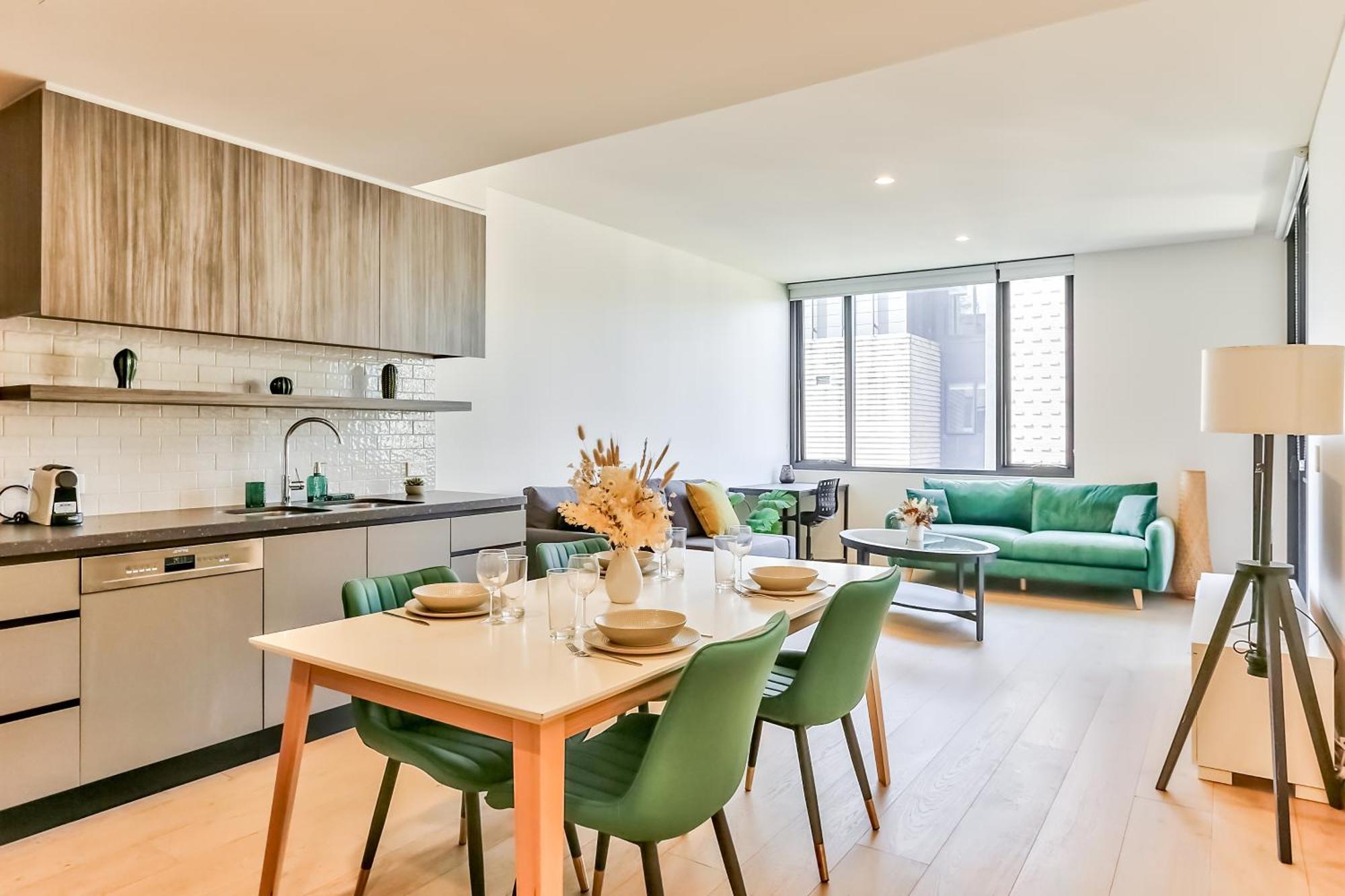 Apartment Modern 2 Bedroom Darling Harbour Sydney